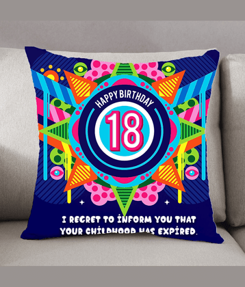 Ros - Multicolor Gifting Printed Cushion
