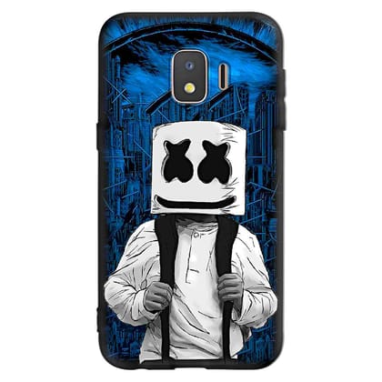 WHITE MARSHMELLO Samsung J2 CORE Premium Embossed Mobile cover