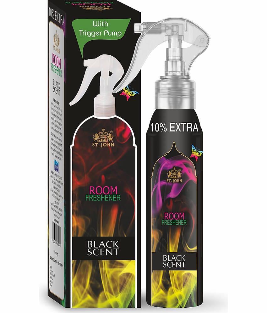 ST.JOHN Black Scent Room Freshener For Home, Office 250ml - Pack of 1
