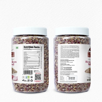Fivestar Seasoning Red Onion Chopped 400g, 100% Natural, No Preservatives, Rich in Iron, Easy to Cook, 0% Trans-Fat Seasoning