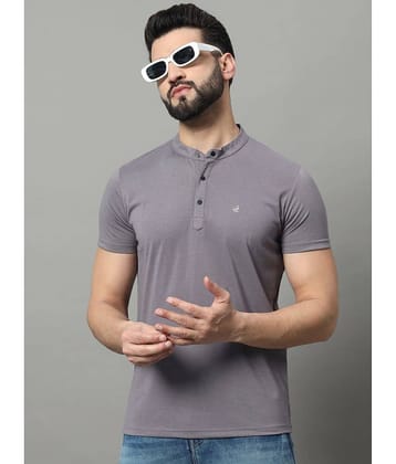 OGEN Pack of 1 Cotton Blend Regular Fit Men's T-Shirt ( Lavender )