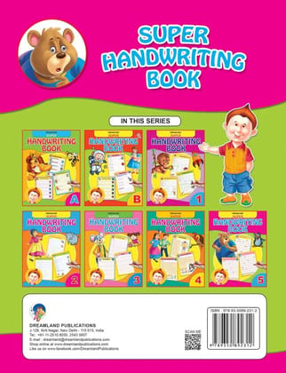 Super Handwriting Book - Part 5 Practice Book for Age 3-5 years [Paperback] Dreamland Publications [Paperback] Dreamland Publications