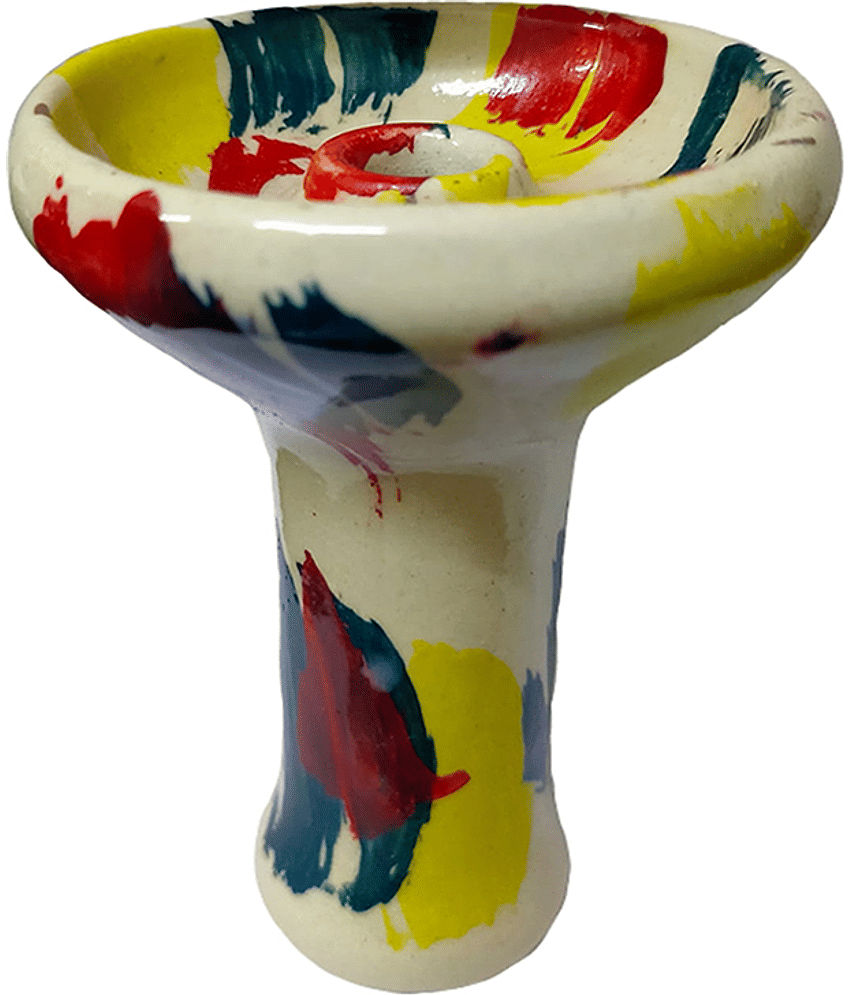 PUFF SMART American Phunnel Ceramic Chillum (Multicolor)