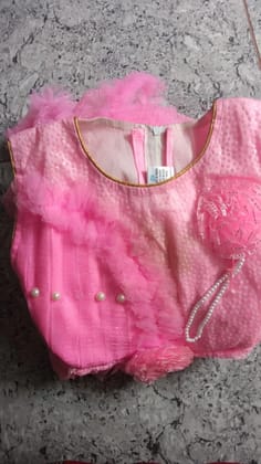 Enchanting Net Frock for an Alluring Look