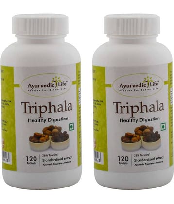 Ayurvedic Life Triphala Tablets 120 no.s Pack of 2