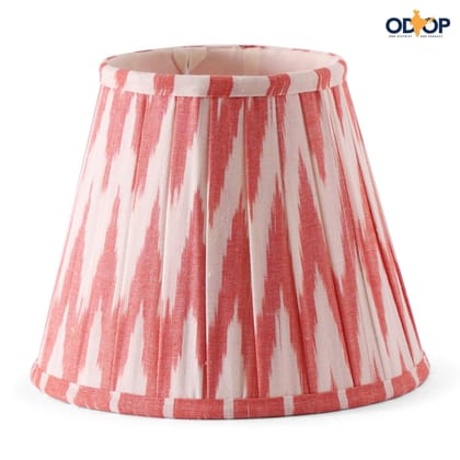 Pleated Ikat Cotton Lampshade Pack of 1