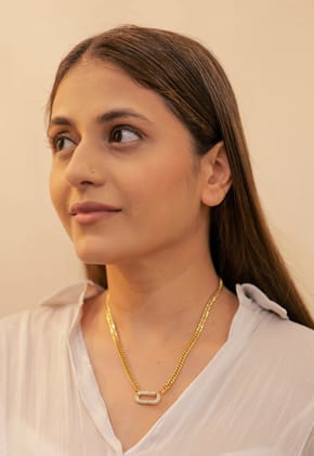 Steel Spirit Necklace Chain-STAINLESS STEEL / GOLDEN