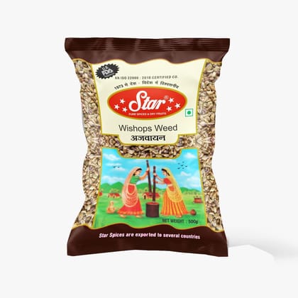 Star Spices Whole Ajwain, 100 gm - Pack of 5