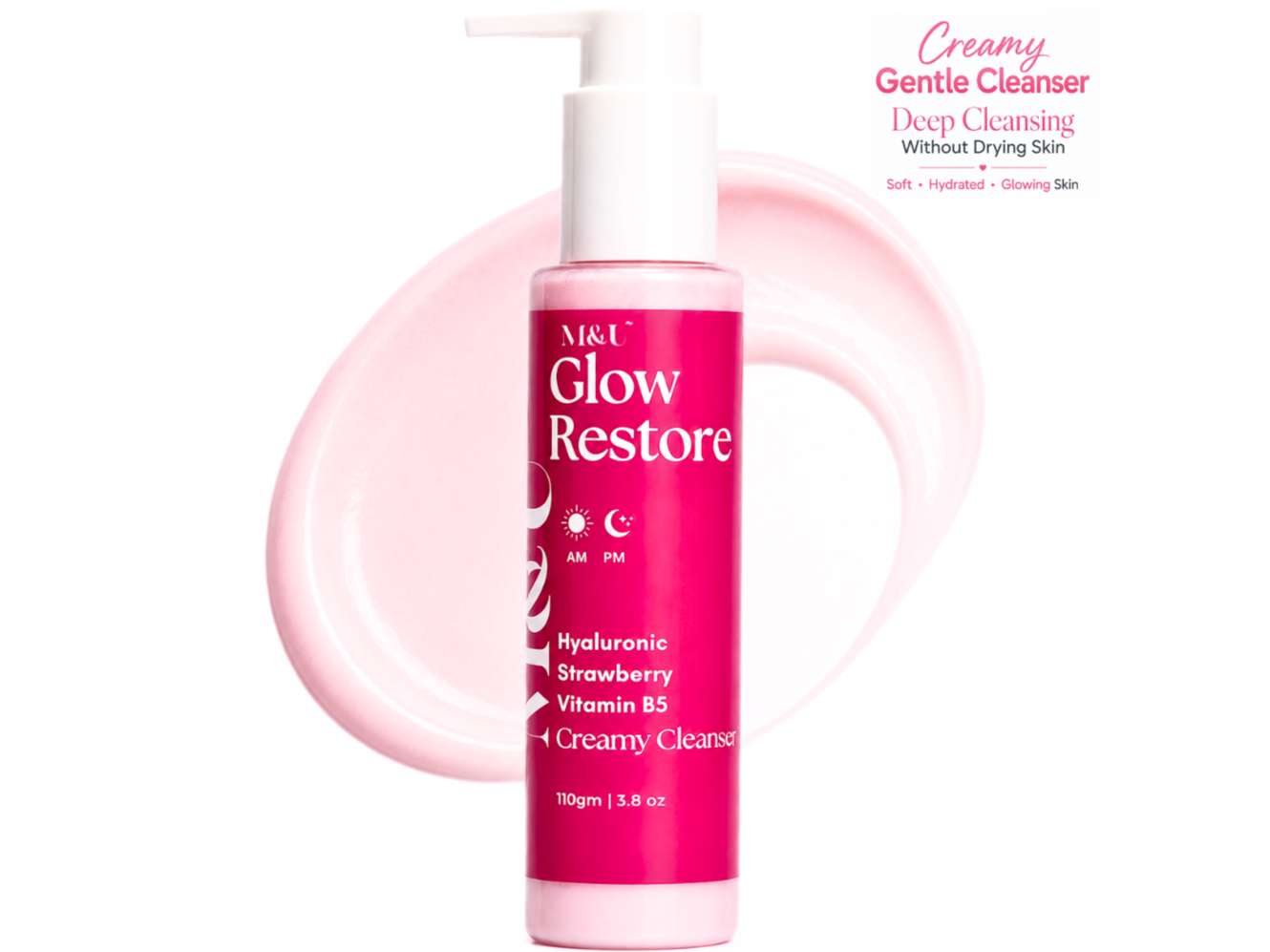 Glow Restore Gentle Cleanser for Glowing skin - 110gm