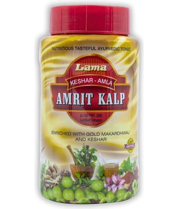 Lama Amrit Kalp- With Gold And Keshar Paste 1 Kg Pack of 1