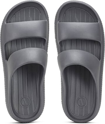Aqualite Grey Men's Slide Flip Flop