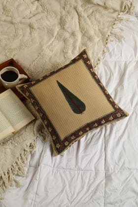 Maple Waffle Cushion Cover (Set of 2)-40 x 40