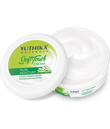 Yuthika Aloe Moisture Light Moisturizer for Face, Hand, Body, Dry Skin Moisturizer Cream for All Skin Types - 100ml