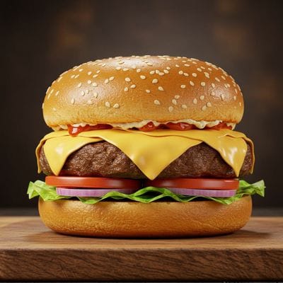 Paneer Cheese Burger