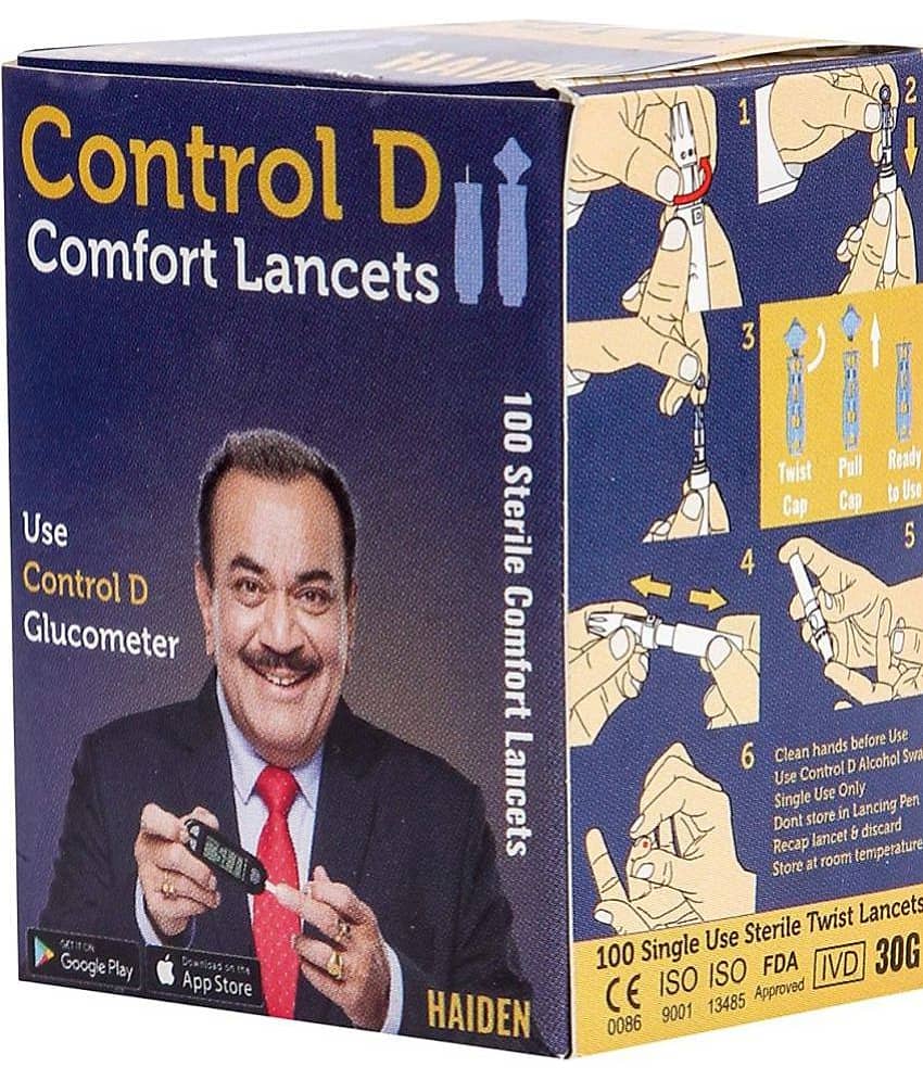Control D 100 Lancets - 100 Lancet Needle