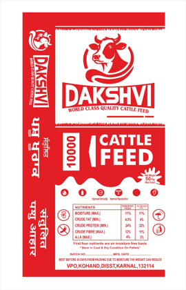 DAKSHVI 10000 CATTLE FEED