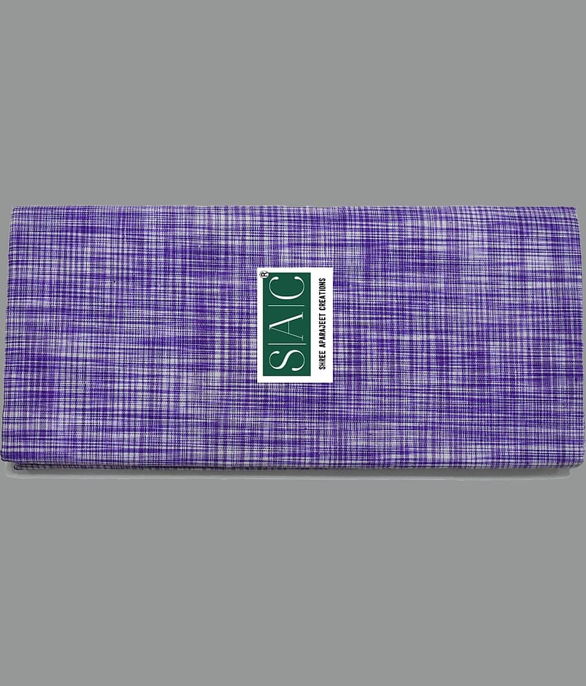 Shyam Handloom Cotton Men's Lungi Blue ( Pack of 1 )