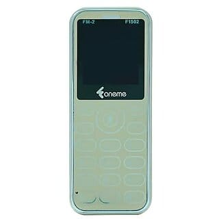 ONEME F1502 (Dual Sim, 3.66 Inches Display, 800mAh Battery, Gold)