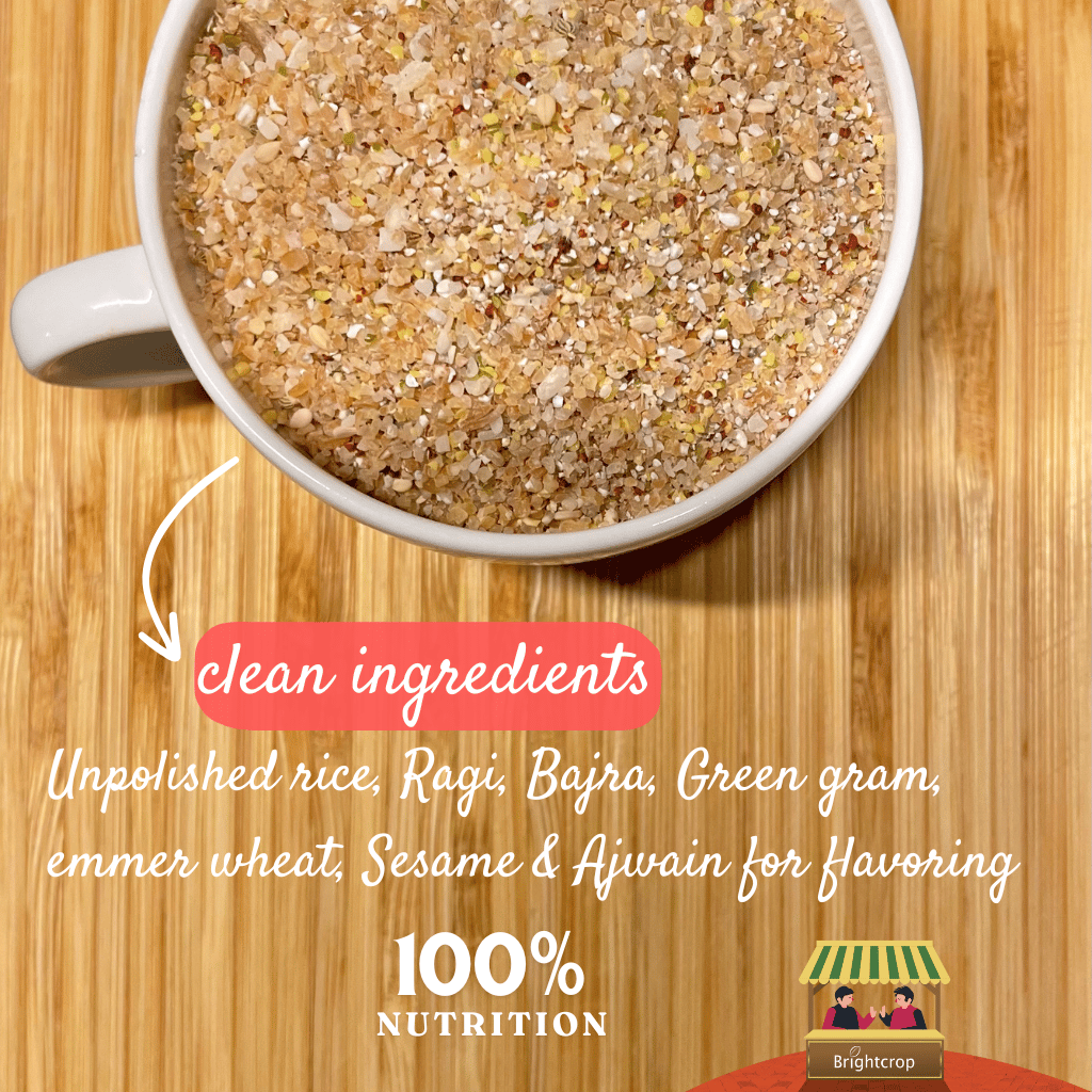 Brown Rice Khichdi | Multigrain Porridge (400Gms Pack)