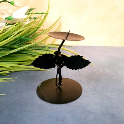 Candle Holder Stands | Tea Light Holders With One Slots | Tea Light Candle Stand - Metal Tea Light - For Home, Table, Living Room, Dining room, Bedroom Decor | For Diwali Decoration & Gifts - 4 inch