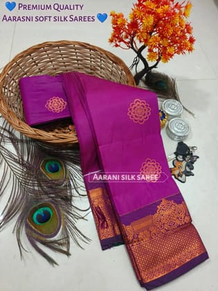 Luxurious Arani Soft Silk Sarees