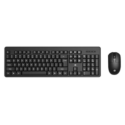 HP KM200 Wireless Mouse and Keyboard Combo, Full-Size Ergonomic Design, 3 Button and Built-in Scroll Wheel, 2.4 GHz Wireless connection HP KM200 Wireless Mouse and Keyboard Combo, Full-Size Ergonomic Design, 3 Button and Built-in Scroll Wheel, 2.4 GHz Wireless connection