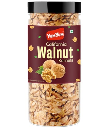 YUM YUM California Walnut Kernels 150g, Akhrot Giri Dry Fruits - Walnuts  (150 g)