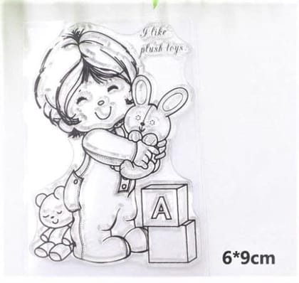 Clear Stamps Imported - I Like Plush Toys 6cm * 9cm