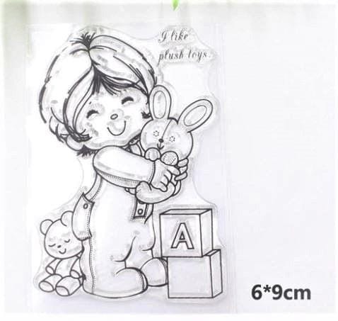 Clear Stamps Imported - I Like Plush Toys 6cm * 9cm