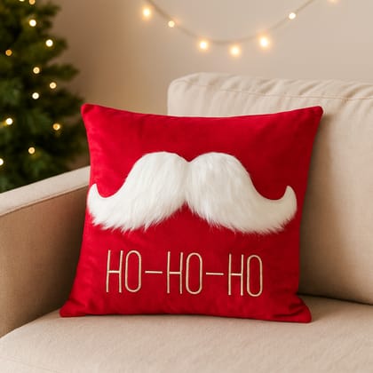 Set of 2 Christmas Cushion Covers – 45 x 45 cm – Cotton Linen (Cotton “Lenin”) – Red with Faux-Fur Set of 2 Christmas Cushion Covers – 45 x 45 cm – Cotton Linen (Cotton “Lenin”) – Red with Faux-Fur