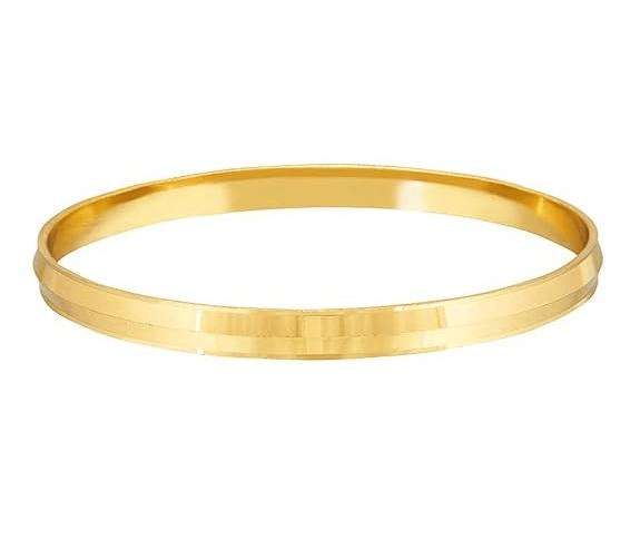 Real Seed Pure Brass Kada (Plain) 10 mm Thickness Heavy Sikh Punjabi Bangle Cuff Kada