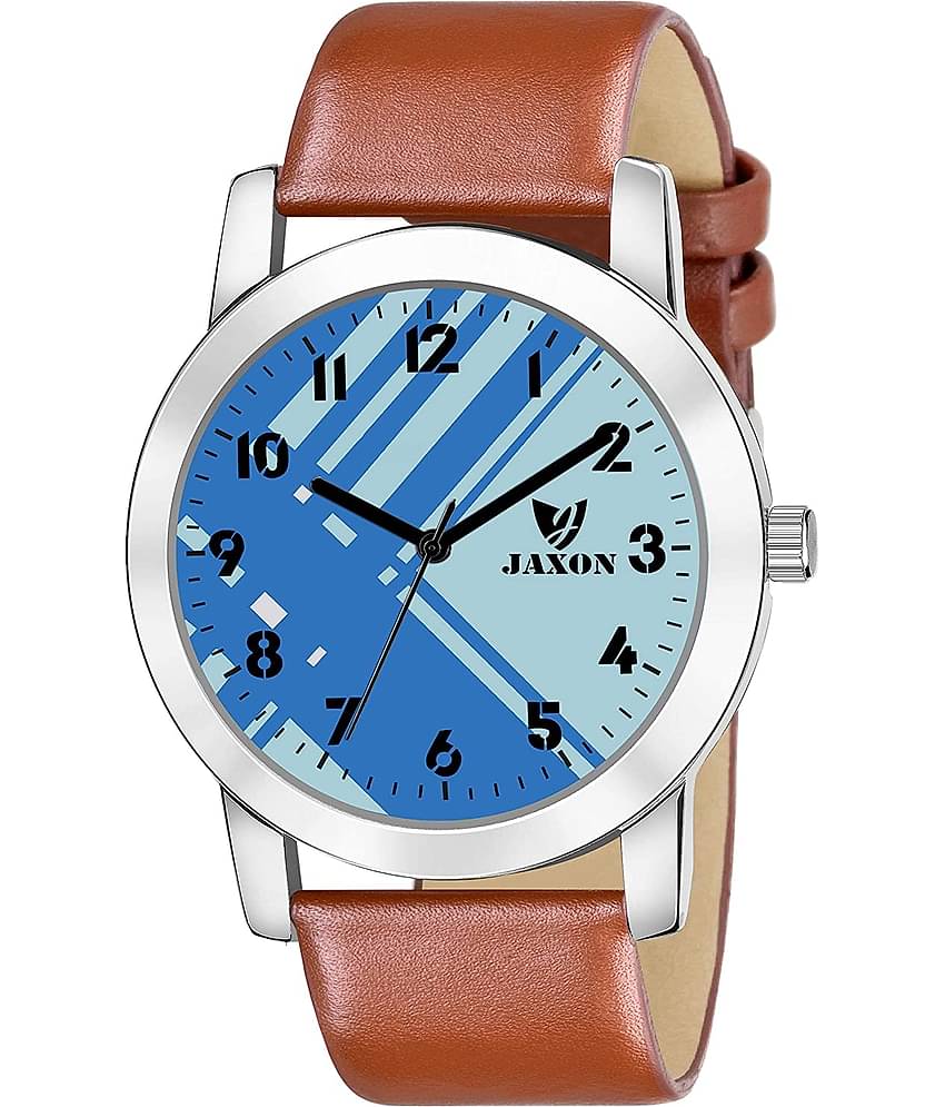 JAXON MWJ-532 Leather Analog Men's Watch