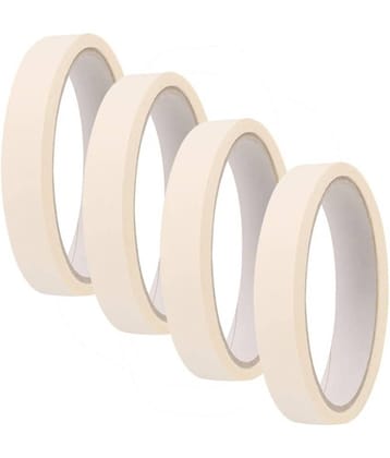 4 Pcs Masking Tape for Painting Paper, Carpenter Labeling, Painting and More.