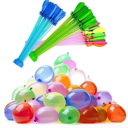 Hayberg Holi Magic Balloon | Set Of 3 Bunch | 111 Balloons | Multicolour