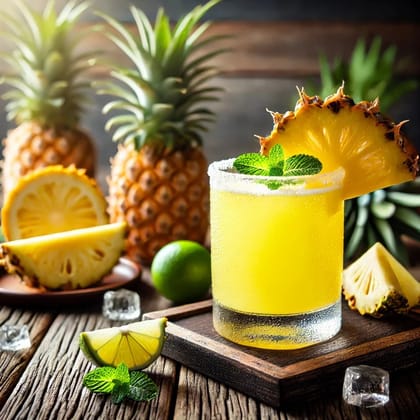 Pineapple Mausambi Juice