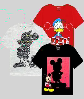 Kuchipoo Pack of 1 Boys Cotton Blend T-Shirt ( Multi Color )