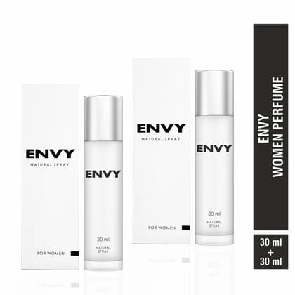 Envy Natural Spray For Women EDP Perfume, 30 ml - Pack of 2