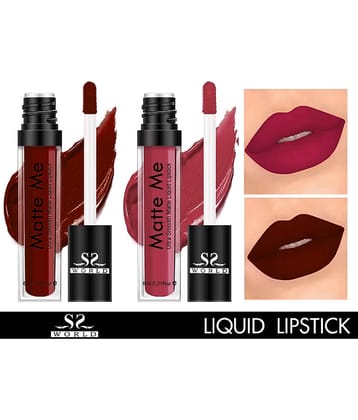ssworld Wine Matte Lipstick 6