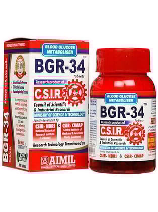 Aimil Pharmaceuticals Ayurveda BGR 34
