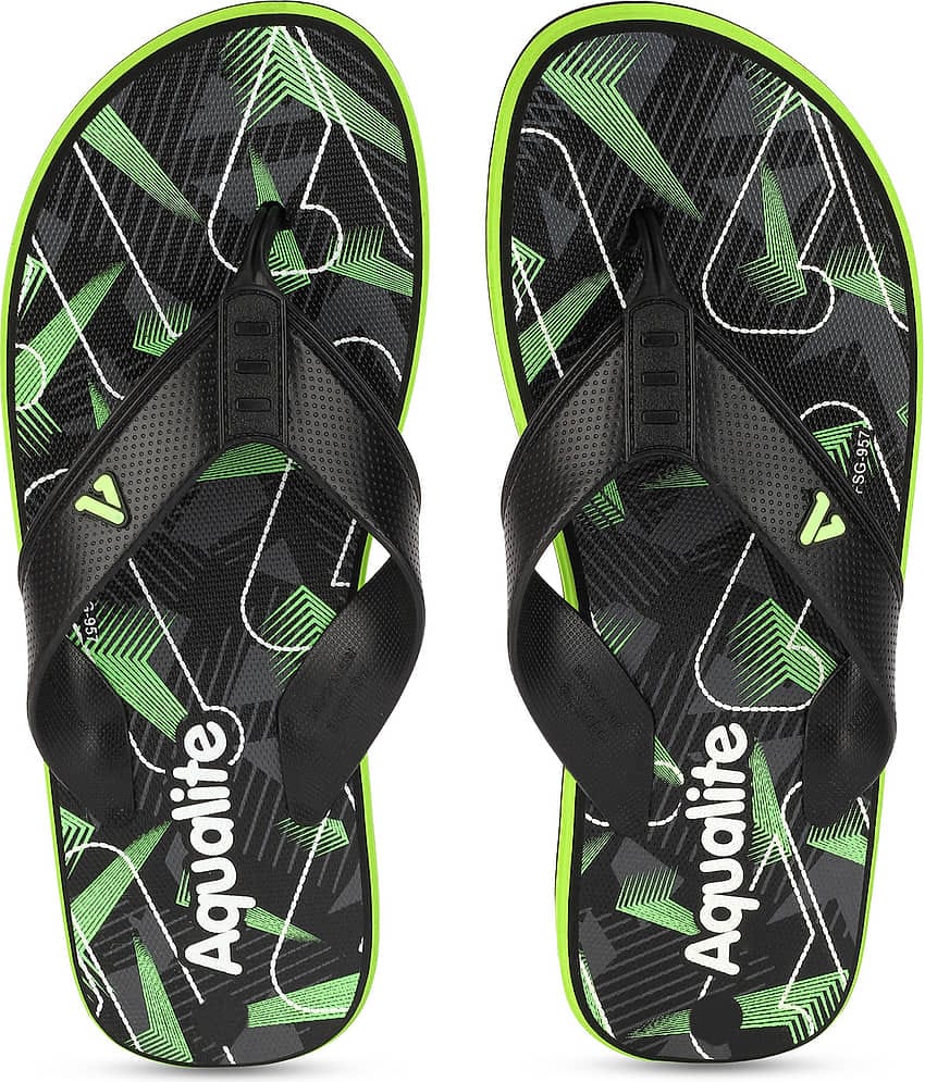 Aqualite Black Men's Daily Slipper