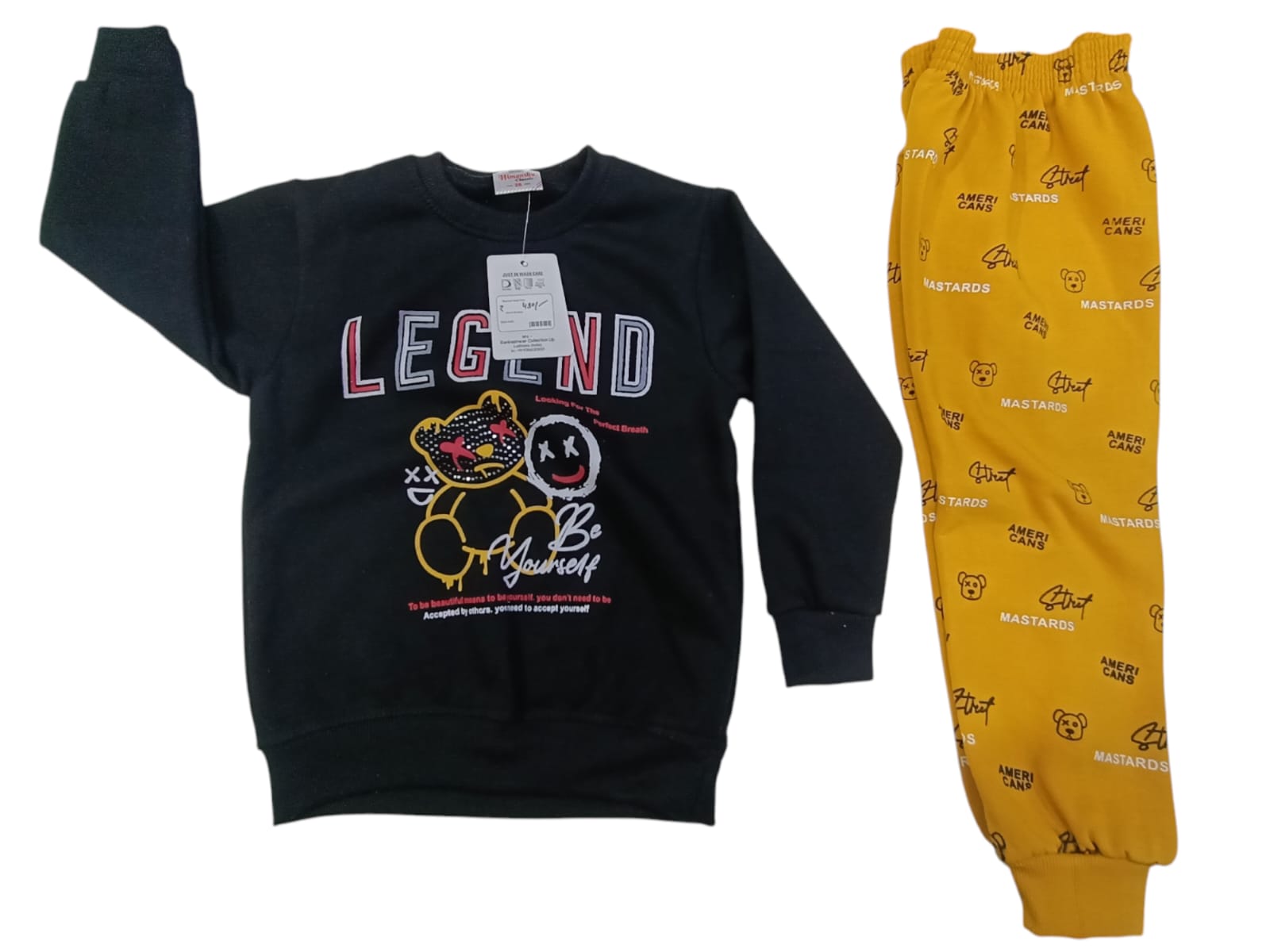 Baby Boys & Baby Girls Semi winter sweat and Pyjama