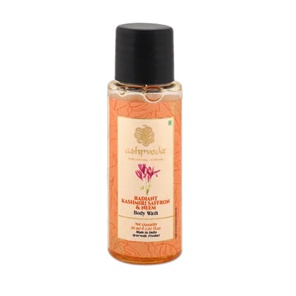 ashpveda Kashmiri Saffron and Neem Body Wash ashpveda Kashmiri Saffron and Neem Body Wash