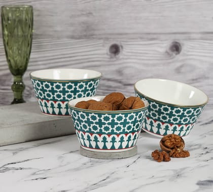 Marine Opulence Nikko Bowl (Set Of 3)