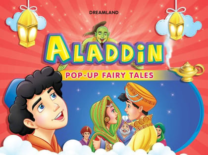 Aladdin Pop Up Fairy Tales Book for Children Age 3 - 7 Years (Pop-Up Fairy Tale Books) [Hardcover] Dreamland Publications [Board book] Dreamland Publications
