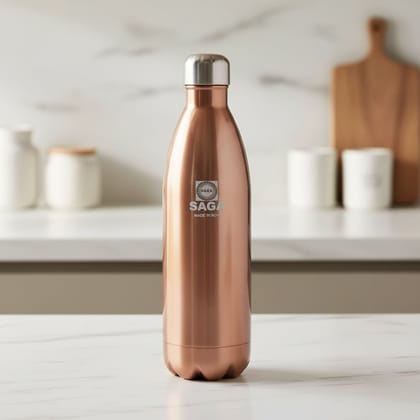 Vacuum Oreo Stainless Steel Bottle 1000 ML Thermal Flask (SMAS047 D)