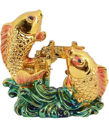 Feng Shui Golden Trunk Up Elephant (3 x 2 inch