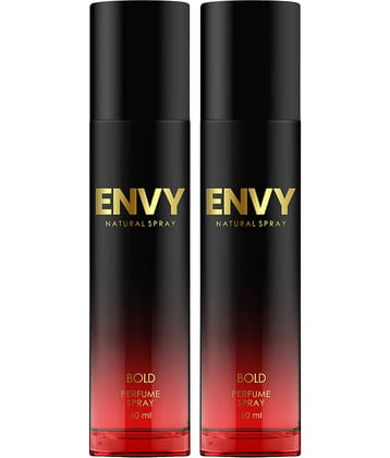 Envy Bold Perfume Premium & Long Lasting Eau de Parfum For Men 60 ml Each (Pack of 2)