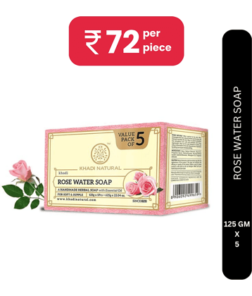 khadi natural Freshness Soap for All Skin Type ( Pack of 5 )