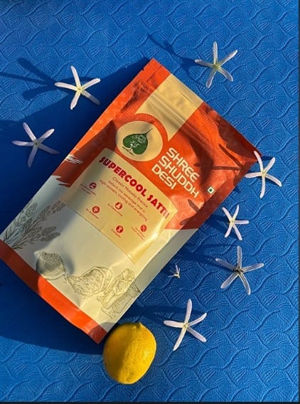 Supercool Chana Sattu Premix- Classic Masala 2 PACK OF 200 G