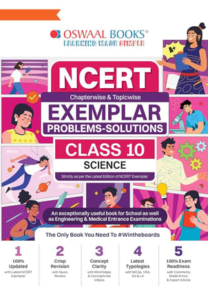 OSWAAL NCERT EXEMPLAR PROBLEM SOLUTIONS SCIENCE CLASS 10 FOR 2026 EXAMS || OSEXESCI [Paperback] [Oct 30, 2024] Arihant